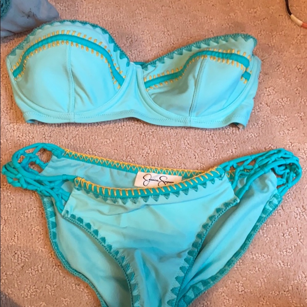 Jessica Simpson bathing suit set